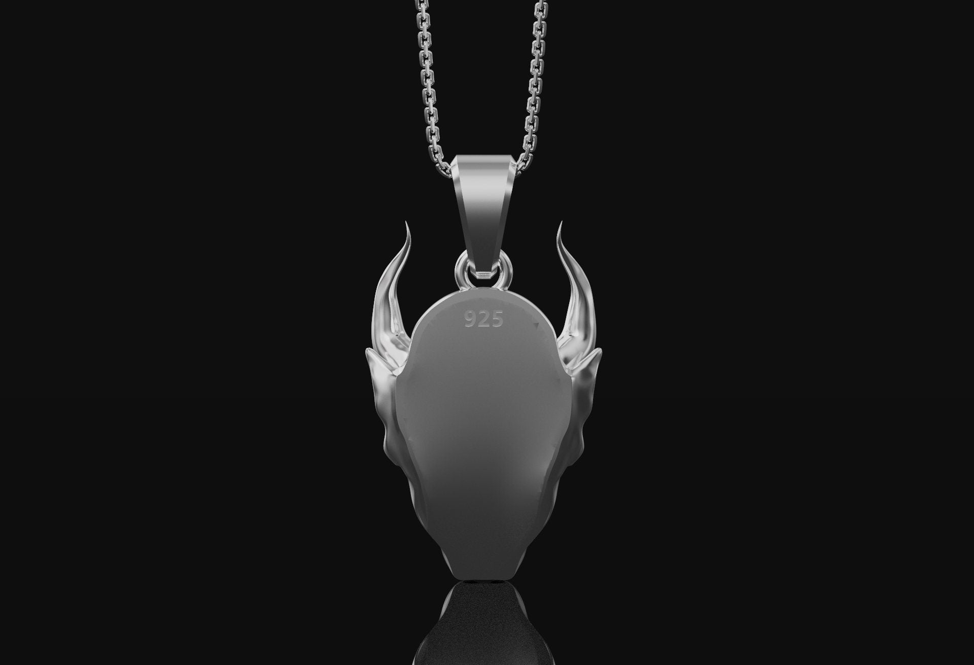 Oni Mask Necklace