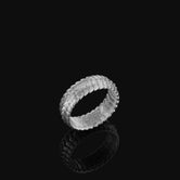 Lizard Scales Band Polished Finish