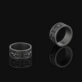 Maltese Cross Band - Engravable