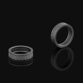 Greek Leaf Oxidized Finish