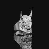 Hannya Ring Polished Finish