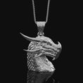 Load image into Gallery viewer, Dragon Charm Polished Finish
