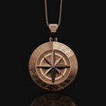 Load image into Gallery viewer, Compass Pendant
