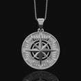 Load image into Gallery viewer, Compass Pendant
