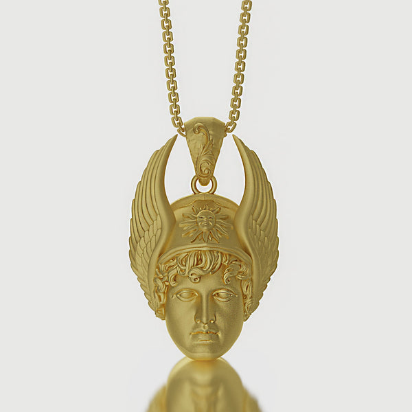 Gold Hermes Pendant