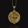 Load image into Gallery viewer, Capricorn Pendant Gold Finish
