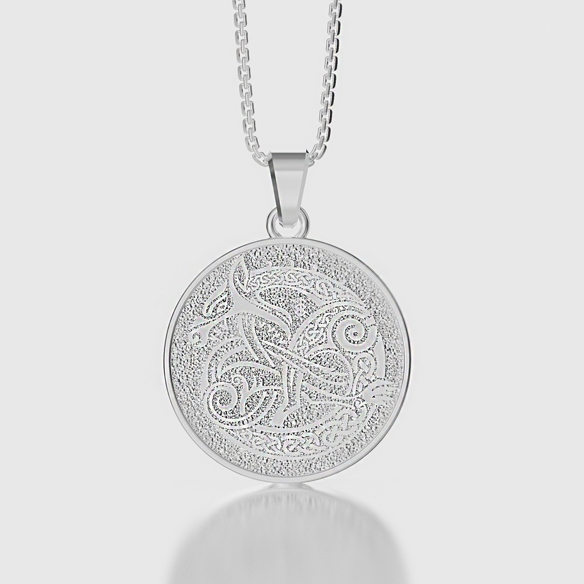 Silver Viking Pendant