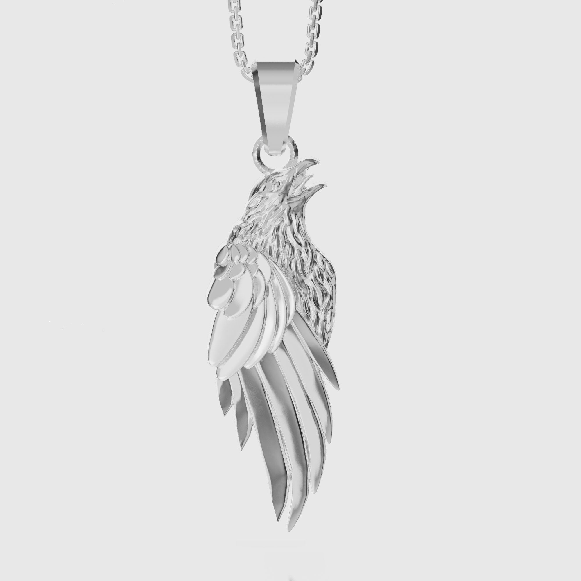 Viking Raven Necklace