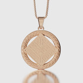 Yggdrasil Necklace Rose Gold Finish