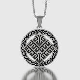 Yggdrasil Necklace Oxidized Finish