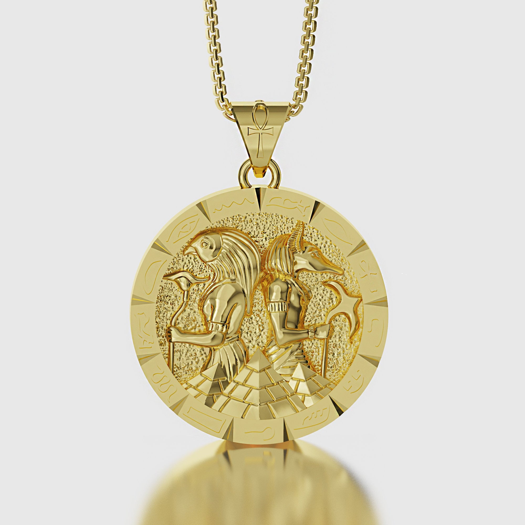 Anubis and Horus Necklace