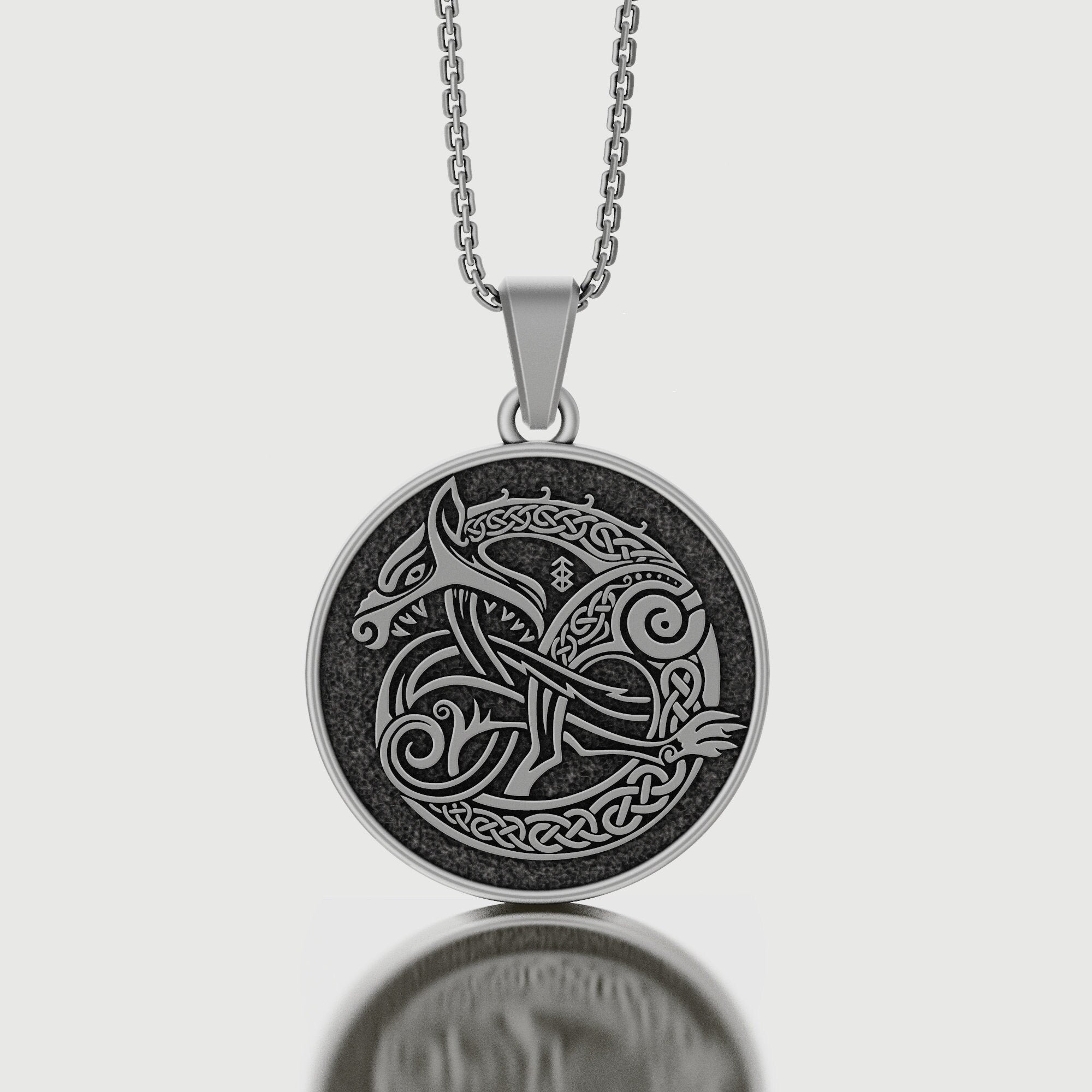 Silver Viking Pendant