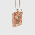 Load image into Gallery viewer, Loki Pendant Rose Gold Finish
