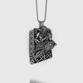 Load image into Gallery viewer, Njord Necklace Oxidized Finish
