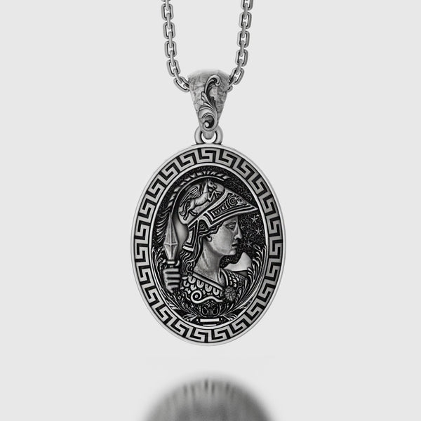 Minerva Pendant Oxidized Finish