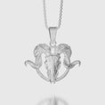 Bild in Galerie-Betrachter laden, Baphomet Pendant Polished Finish
