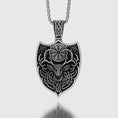 Load image into Gallery viewer, Celtic Deer Necklace
