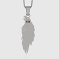 Load image into Gallery viewer, Viking Raven Necklace
