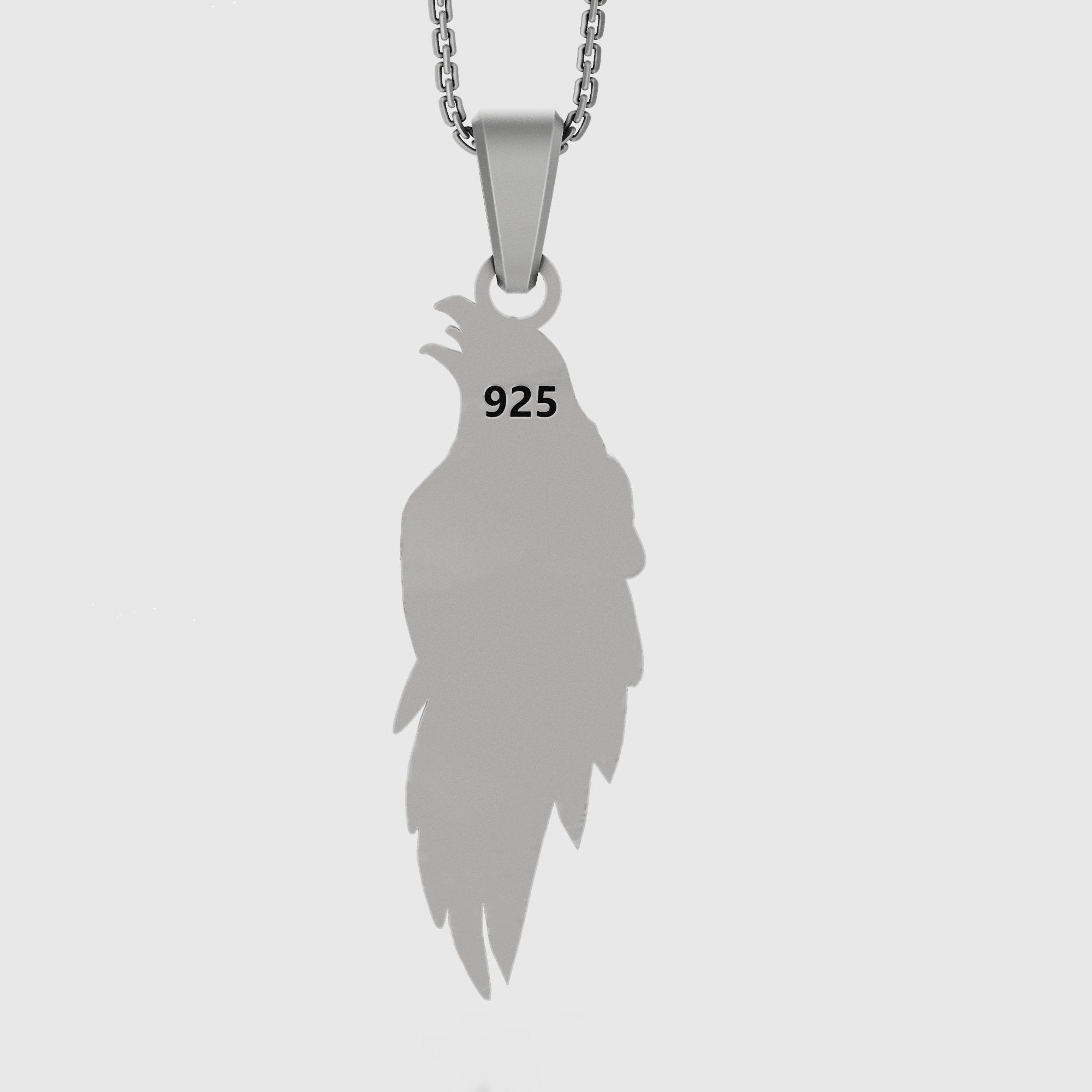 Viking Raven Necklace