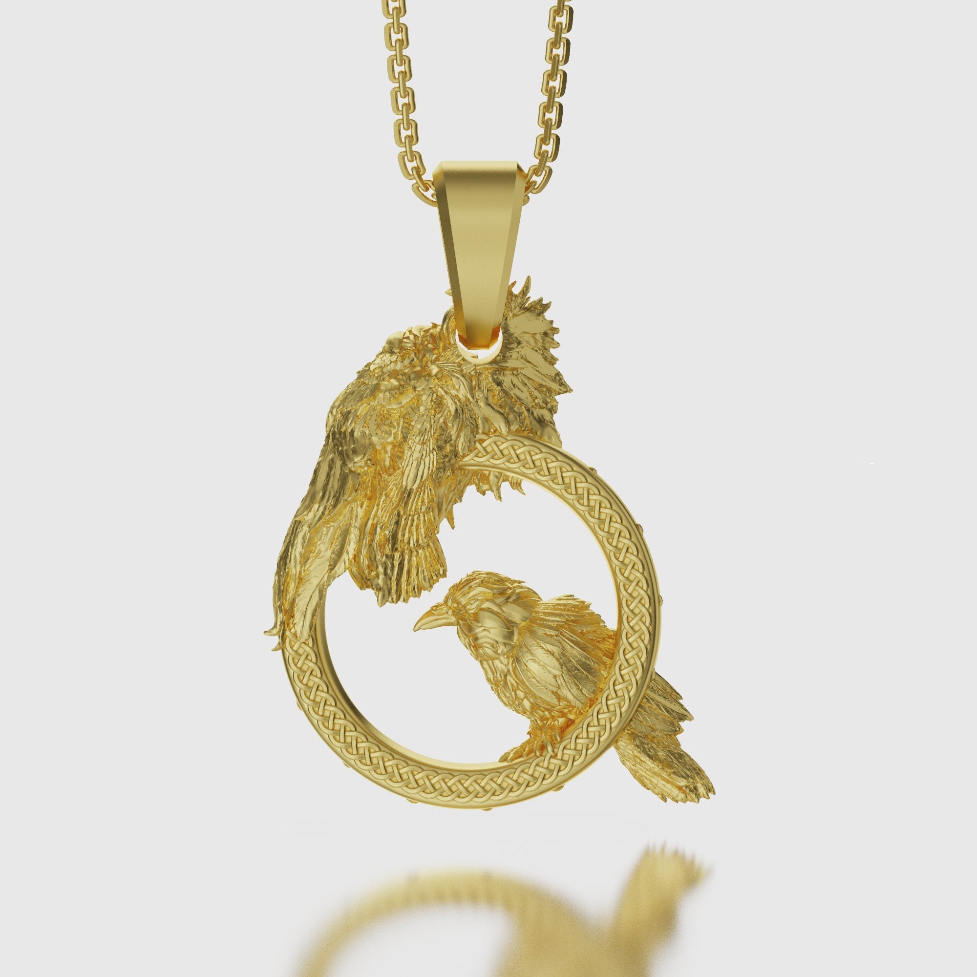 Hugin and Muninn Charm