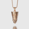 Load image into Gallery viewer, Queen Nefertiti Charm Rose Gold Finish
