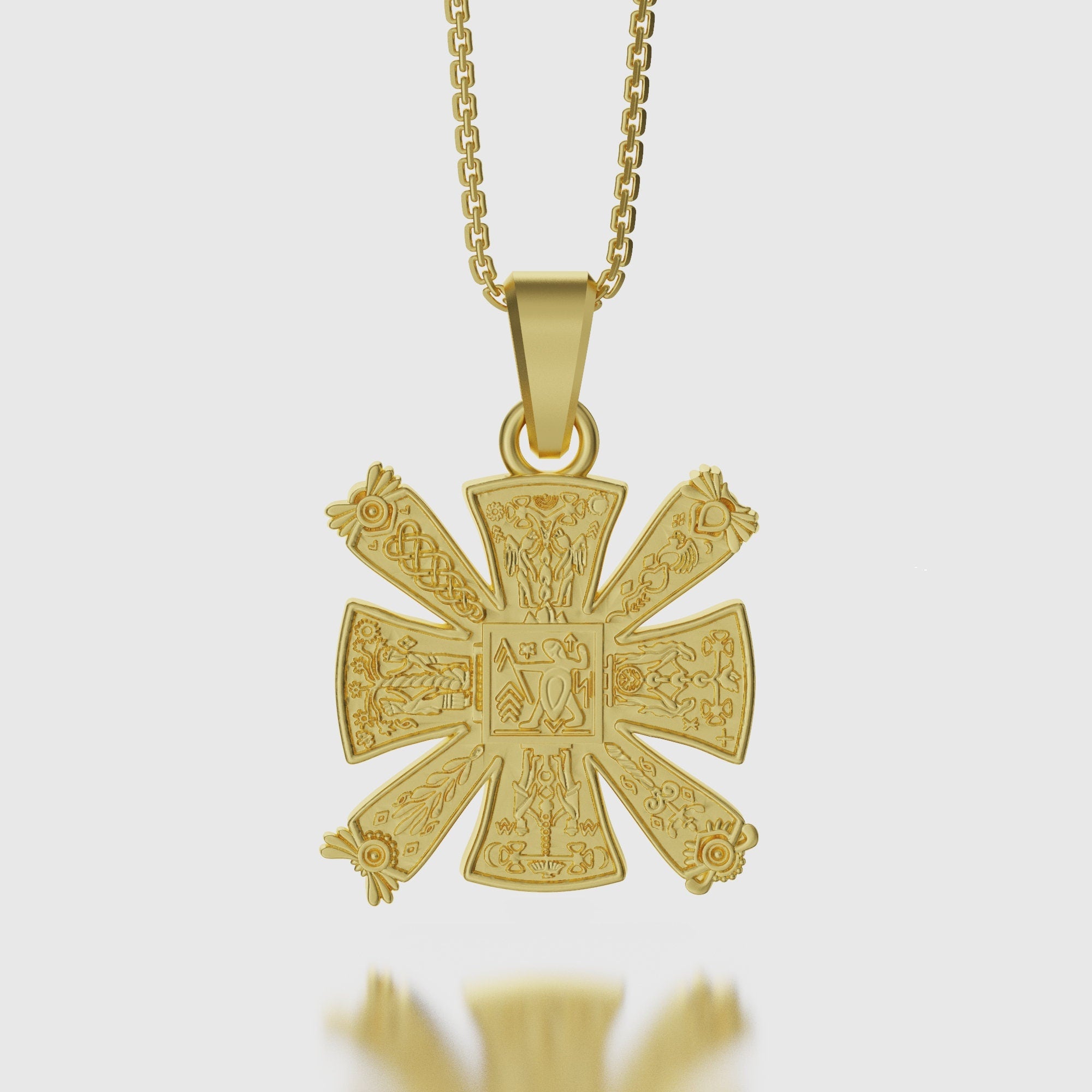 Isis Pendant Gold Finish