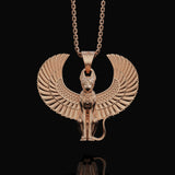 Silver Sphinx Necklace