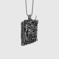 Load image into Gallery viewer, Loki Pendant Oxidized Finish
