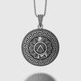 Load image into Gallery viewer, Spartan Pendant Oxidized Finish

