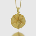 Bild in Galerie-Betrachter laden, Devil Baphomet Necklace Gold Finish

