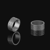 Floral Band - Engravable