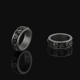 Valknut Band - Engravable