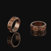 Valknut Band - Engravable