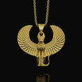 Load image into Gallery viewer, Silver Sphinx Necklace
