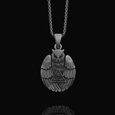 Silver Owl with Oxidized Finish