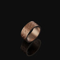 Load image into Gallery viewer, Floral Band - Engravable Rose Gold Finish

