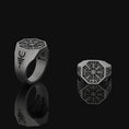 Bild in Galerie-Betrachter laden, Vegvisir Ring
