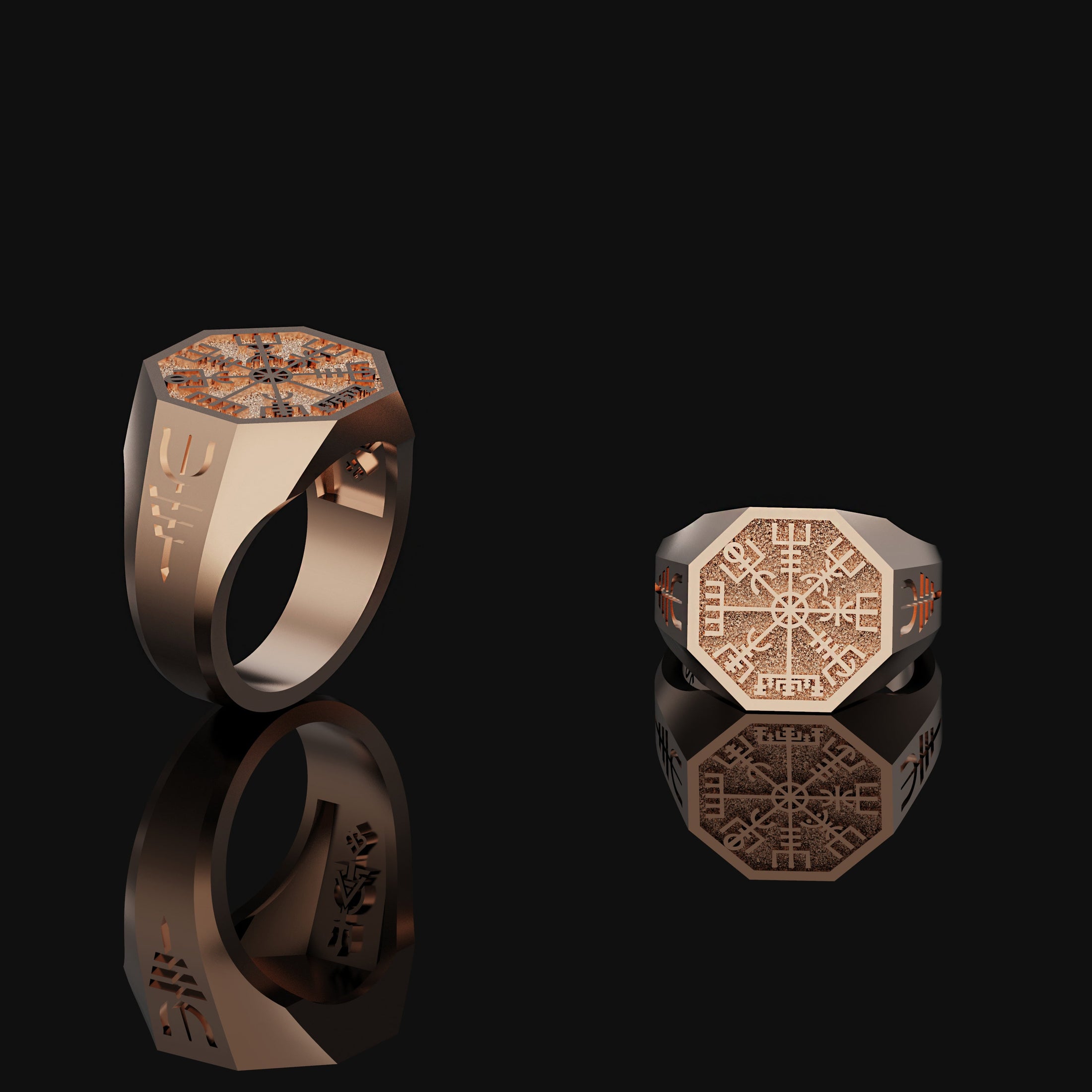 Vegvisir Ring