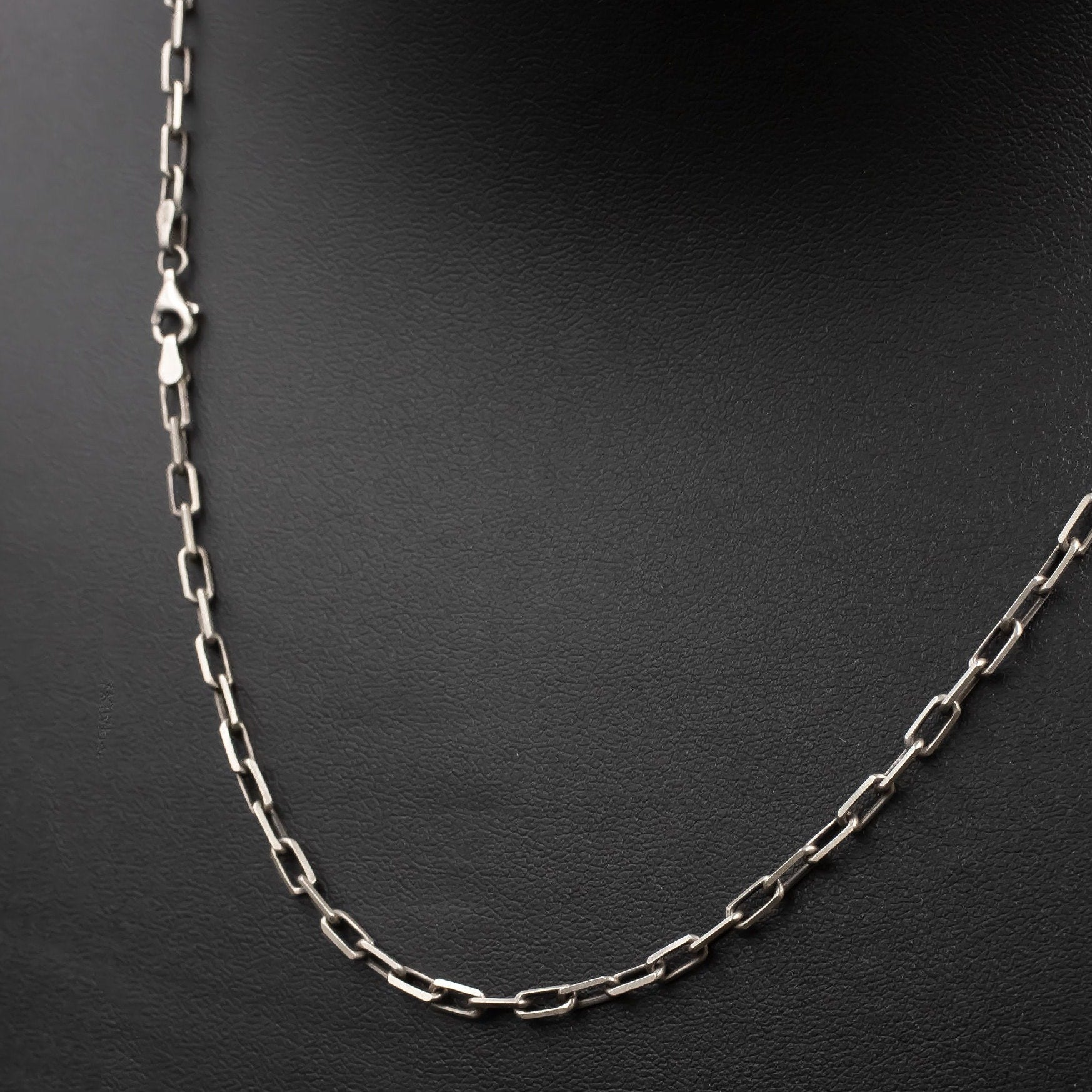 Silver Cable Link Chain