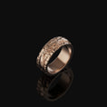 Load image into Gallery viewer, Creation of Adam Band - Engravable Rose Gold Finish
