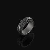 Creation of Adam Band - Engravable Oxidized Finish