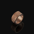 Bild in Galerie-Betrachter laden, Victorian Band - Engravable Rose Gold Finish
