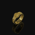 Load image into Gallery viewer, Yin-Yang Band Gold Finish
