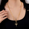 Load image into Gallery viewer, Gold Poseidon's Trident
