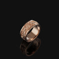 Load image into Gallery viewer, Carp Fish Band Rose Gold Finish

