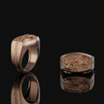 Load image into Gallery viewer, Creation Of Adam Ring Rose Gold Finish
