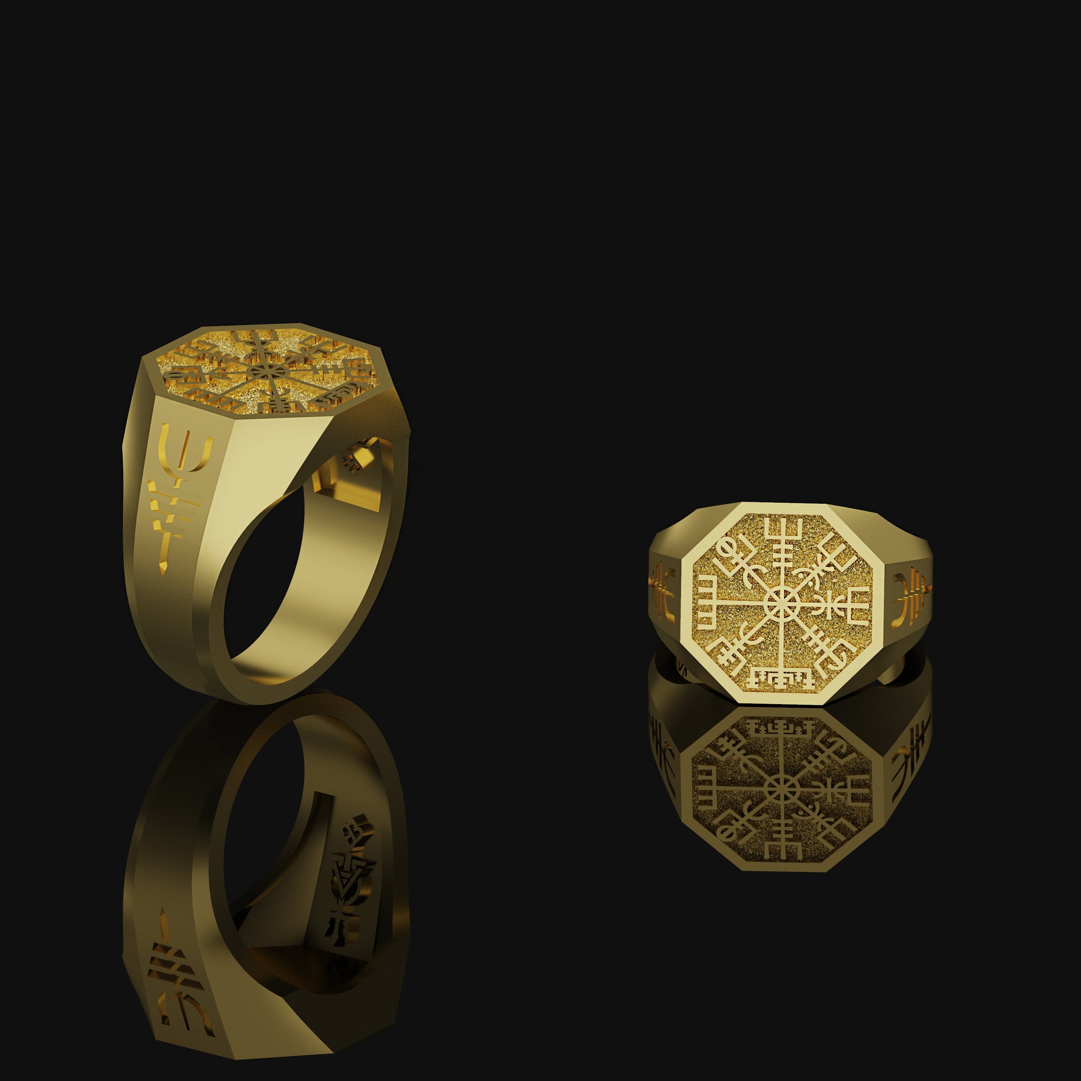 Vegvisir Ring