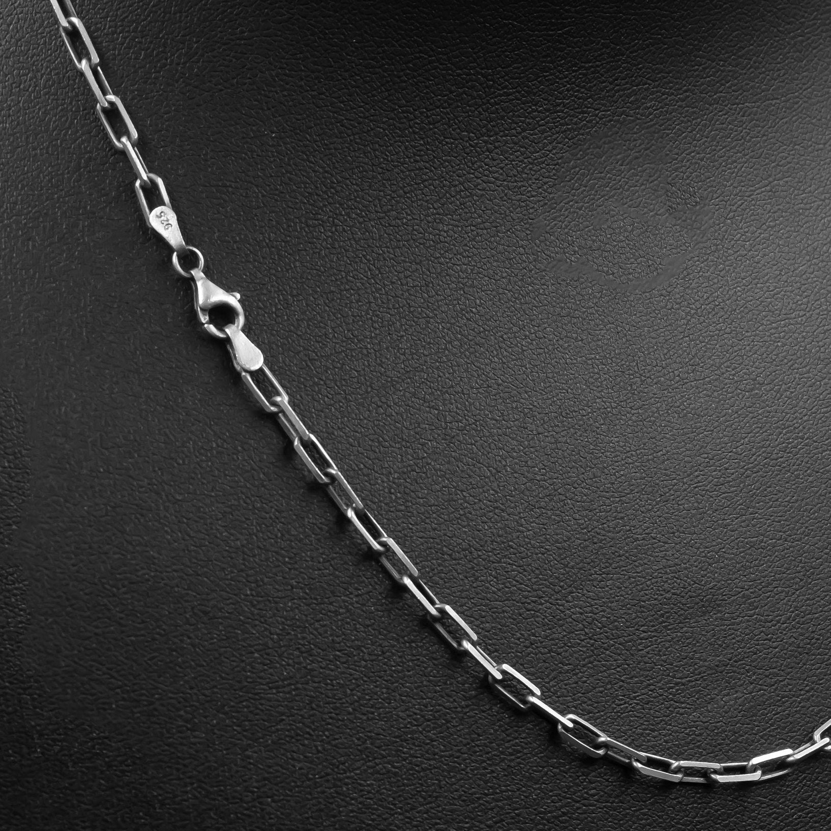 Silver Cable Link Chain