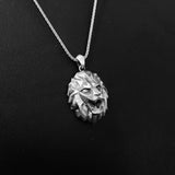 Polygonal Lion Necklace