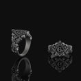 Bild in Galerie-Betrachter laden, Masonic Freemason Ring
